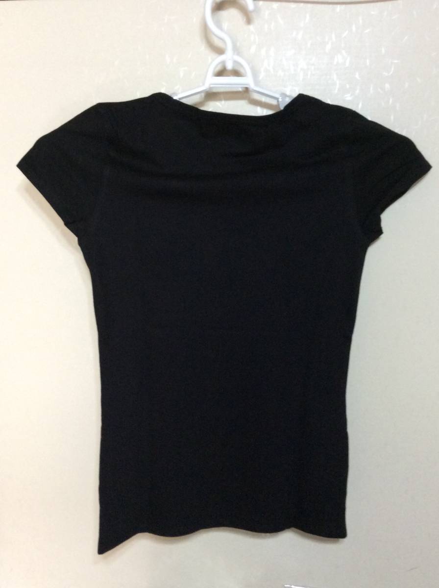 ダルタンボナパルト (Dartin Bonaparto) ブラック Tシャツ MICK ユニオンフラッグ モチーフ スパンコール サイズ : S_画像6