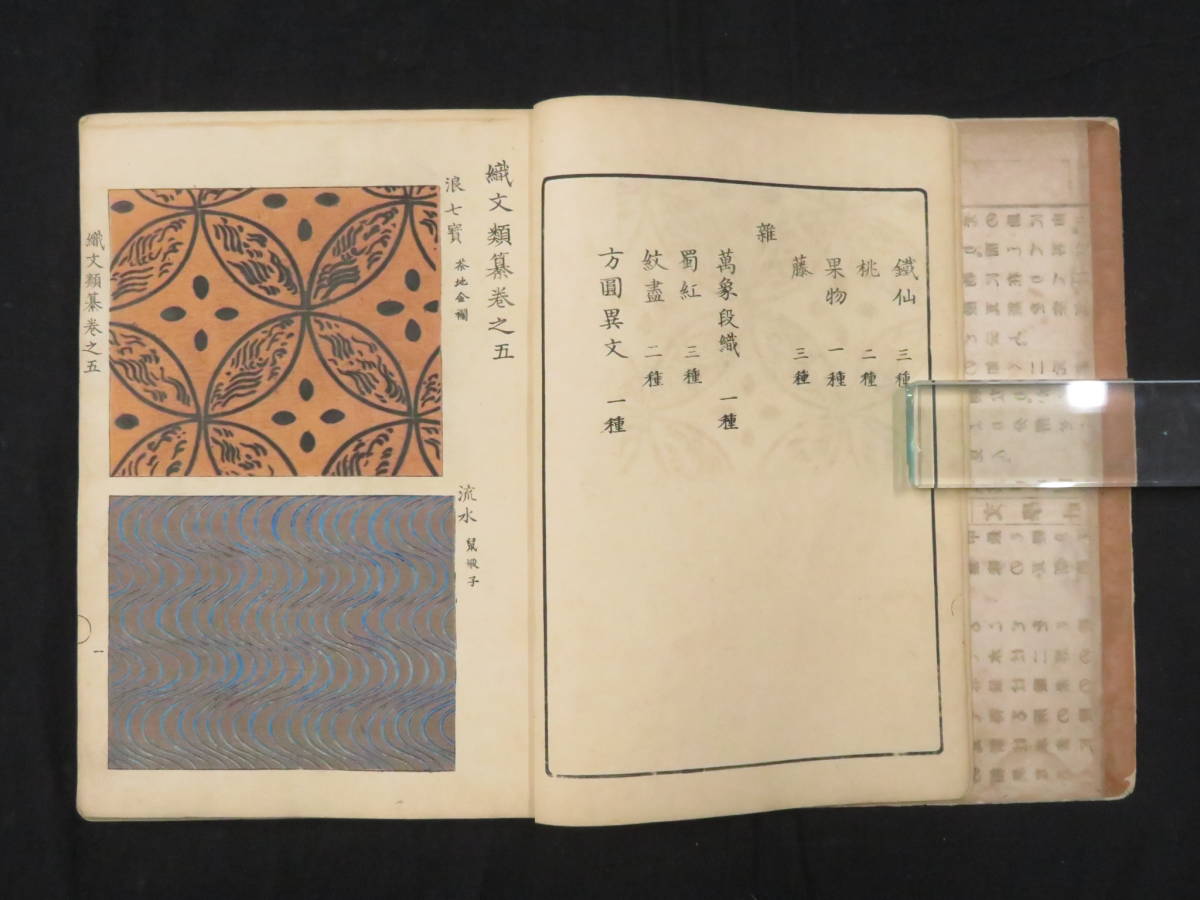 戦前 木版画帖-3【織文類纂 巻五◇89図】明治時代 帝室博物館 戦前 木版画帖-3【織文類纂 巻五◇89図】明治時代 帝室博物館