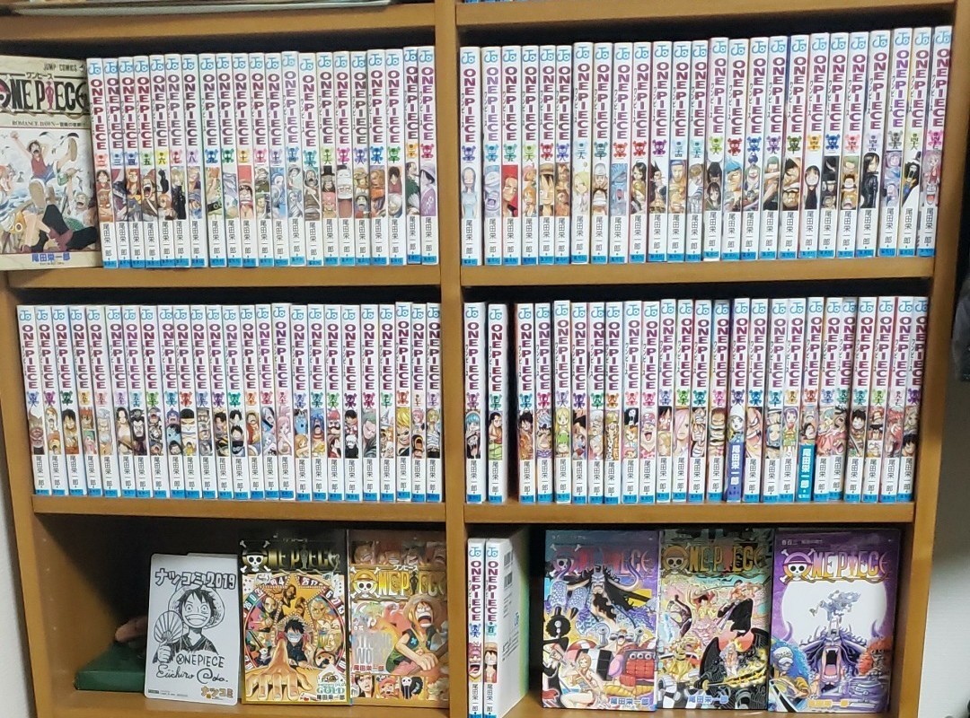 ONE PIECE ワンピース1~103巻+α関連本2冊 全巻セット 尾田栄一郎