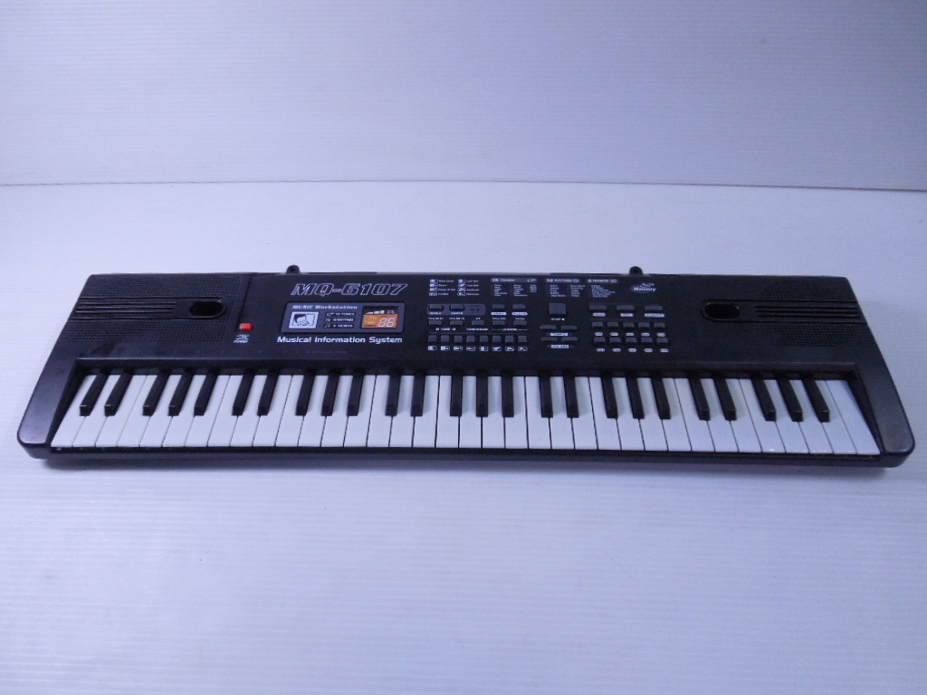 ヤフオク! - □電子キーボード 電子ピアノ MQ-6107 61鍵盤□