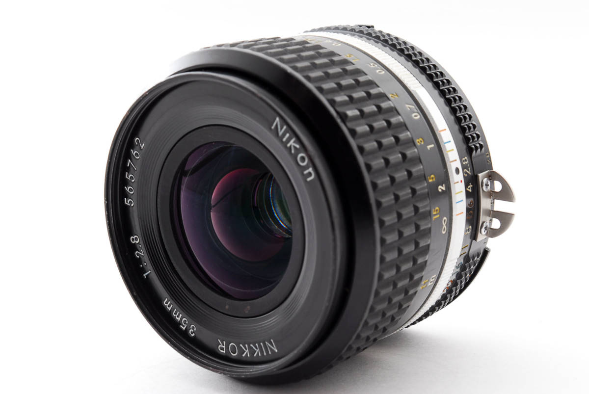 良品】Nikon Ai-s NIKKOR 35mm f/2.8 MF Camera Wide Angle Lens F