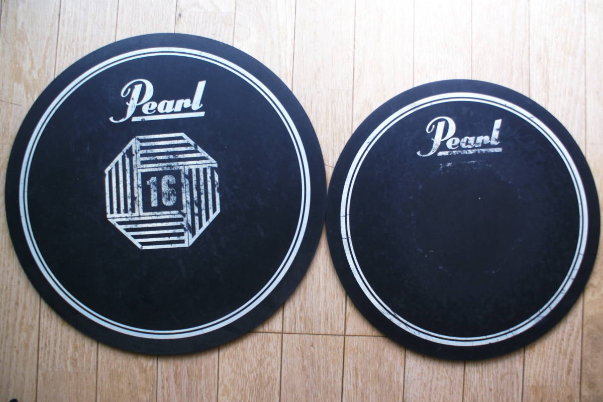 Pearl ドラム用 ラバーパッド 10点セット パール トレーニング用 消音パッド @ローランド タマ ヤマハ ジルジャン