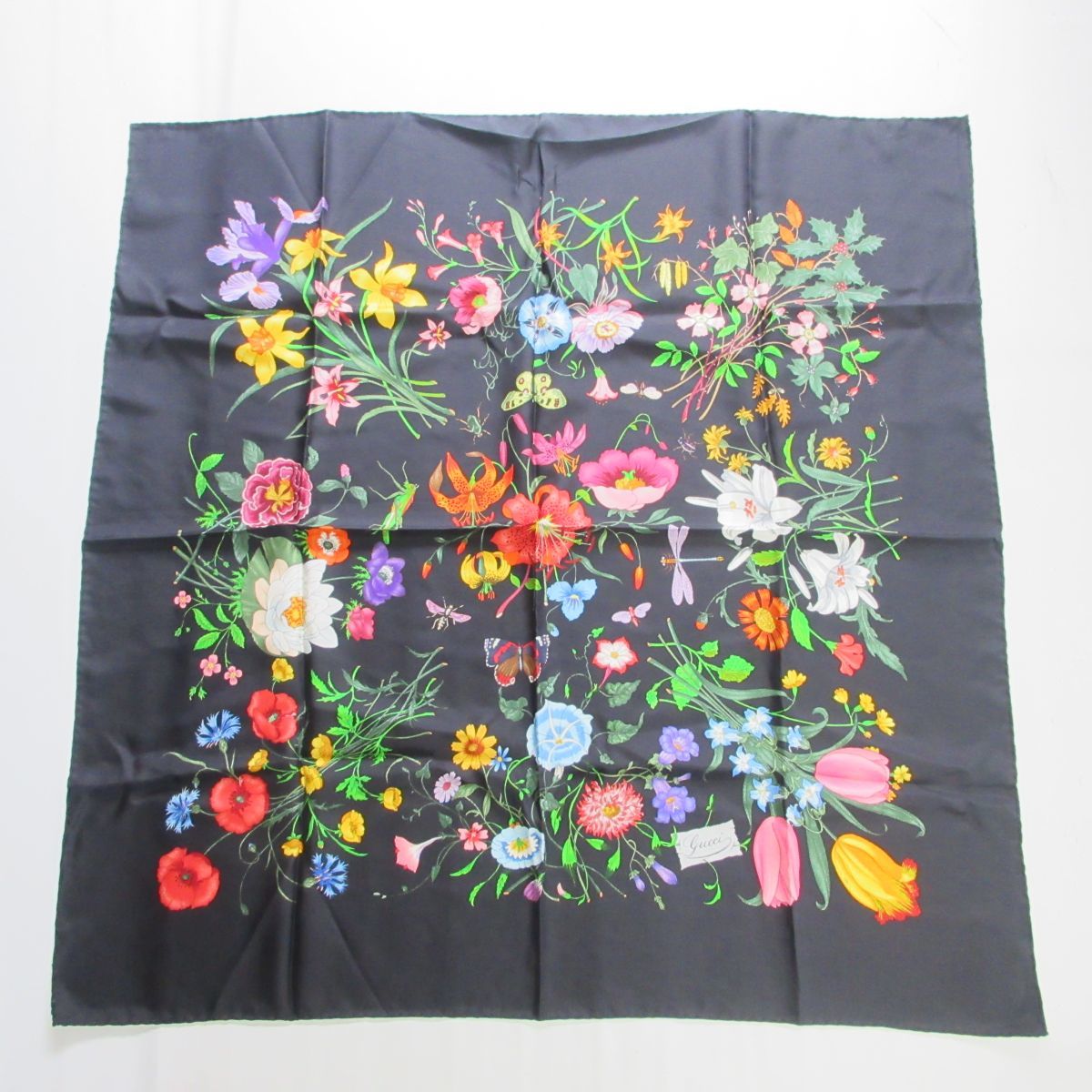 定番キャンバス GUCCI スカーフ 88×88cm ゴルフ柄 bravocity.ru