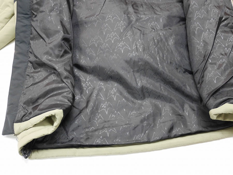 【新品】23 AIRBLASTER PUFFIN FULL ZIP JACKET - Chinchilla - L 正規品 スノーボード ジャケット 撥水パーカー_画像4