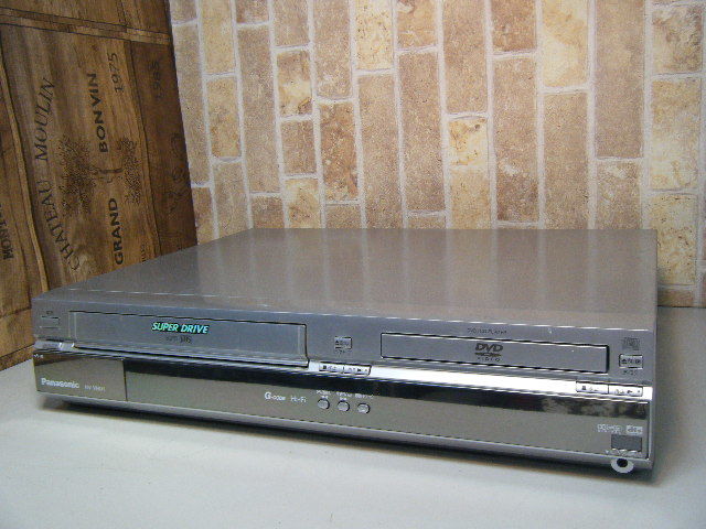 Panasonic パナソニック NV-VHD1 DVDプレーヤー一体型Gコード付