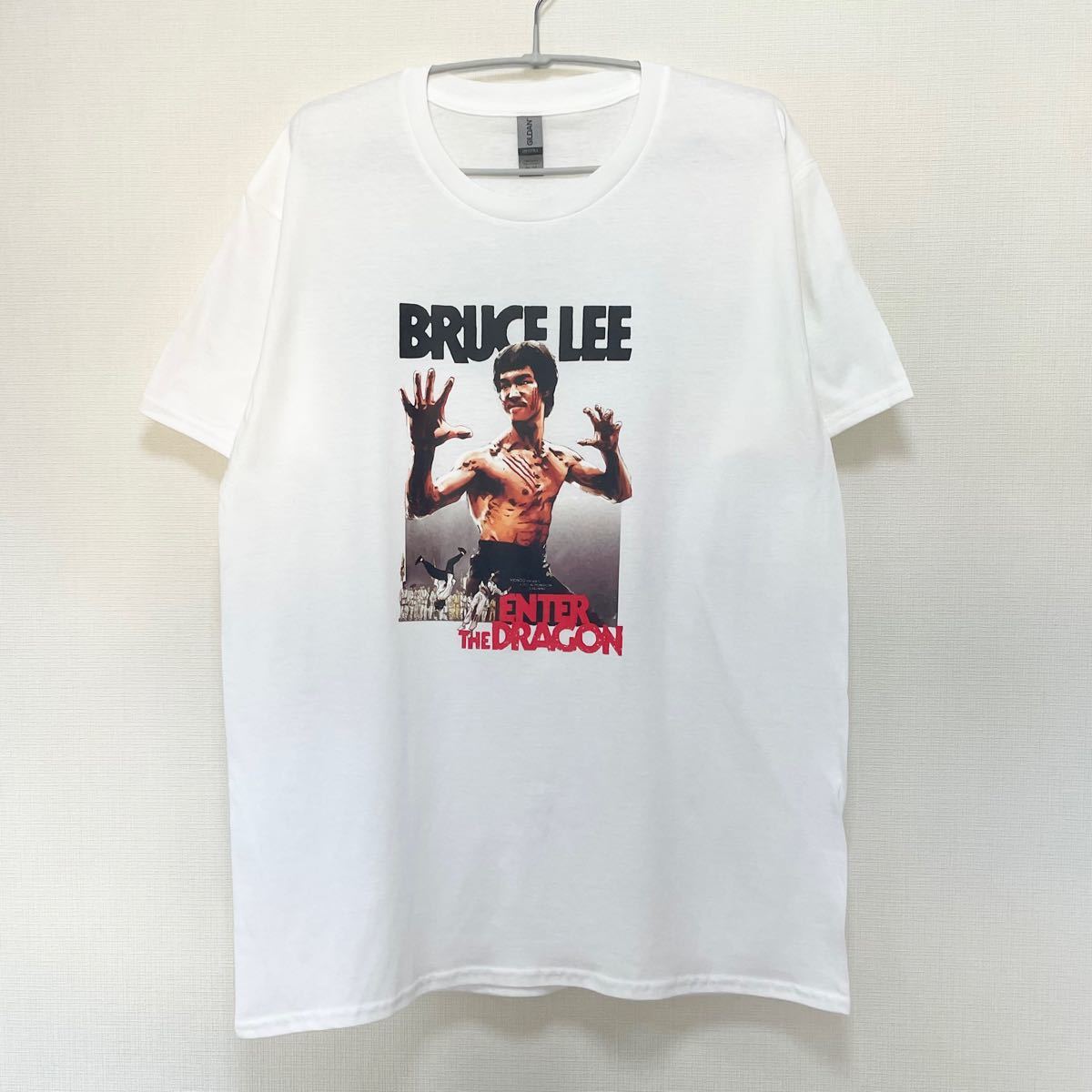 BRUCE LEE Tシャツ ブルースリー Tee 燃えよドラゴン 李小龍 Lサイズ