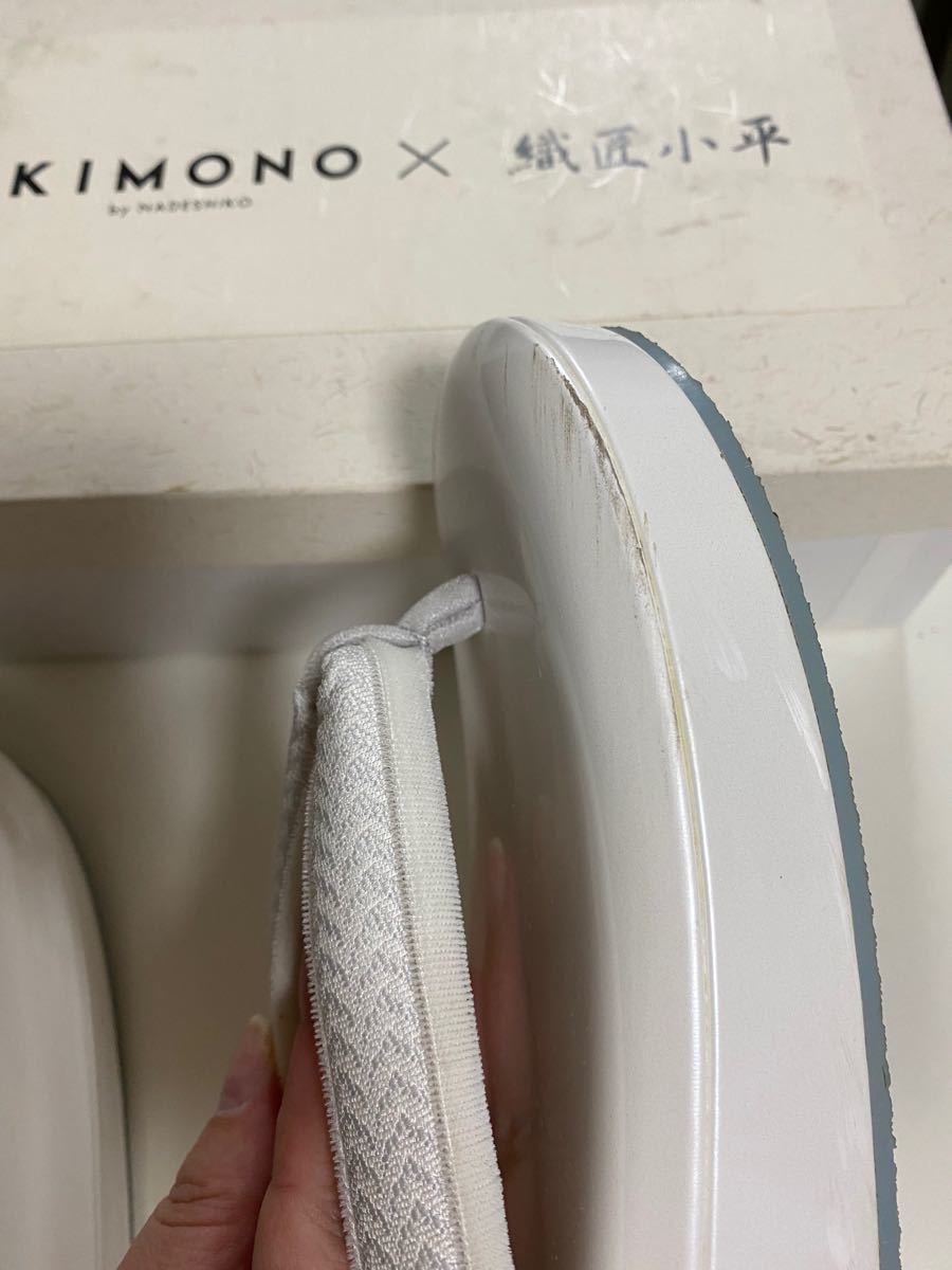 激安特価品 KIMONO by NADESHIKO 草履 グレー steelpier.com