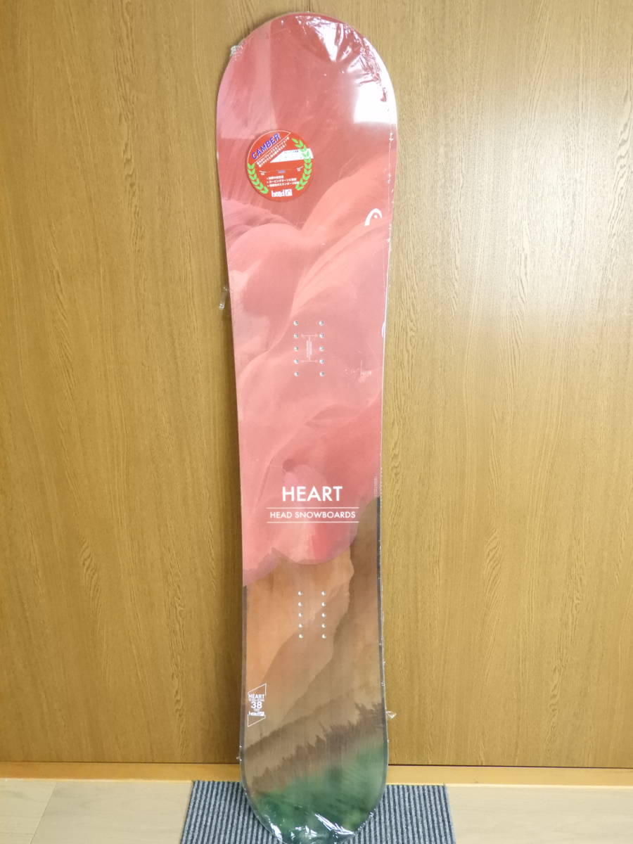  unused head HEAD snowboard board lady's Heart HEART 19-20 snowboard board 138cm