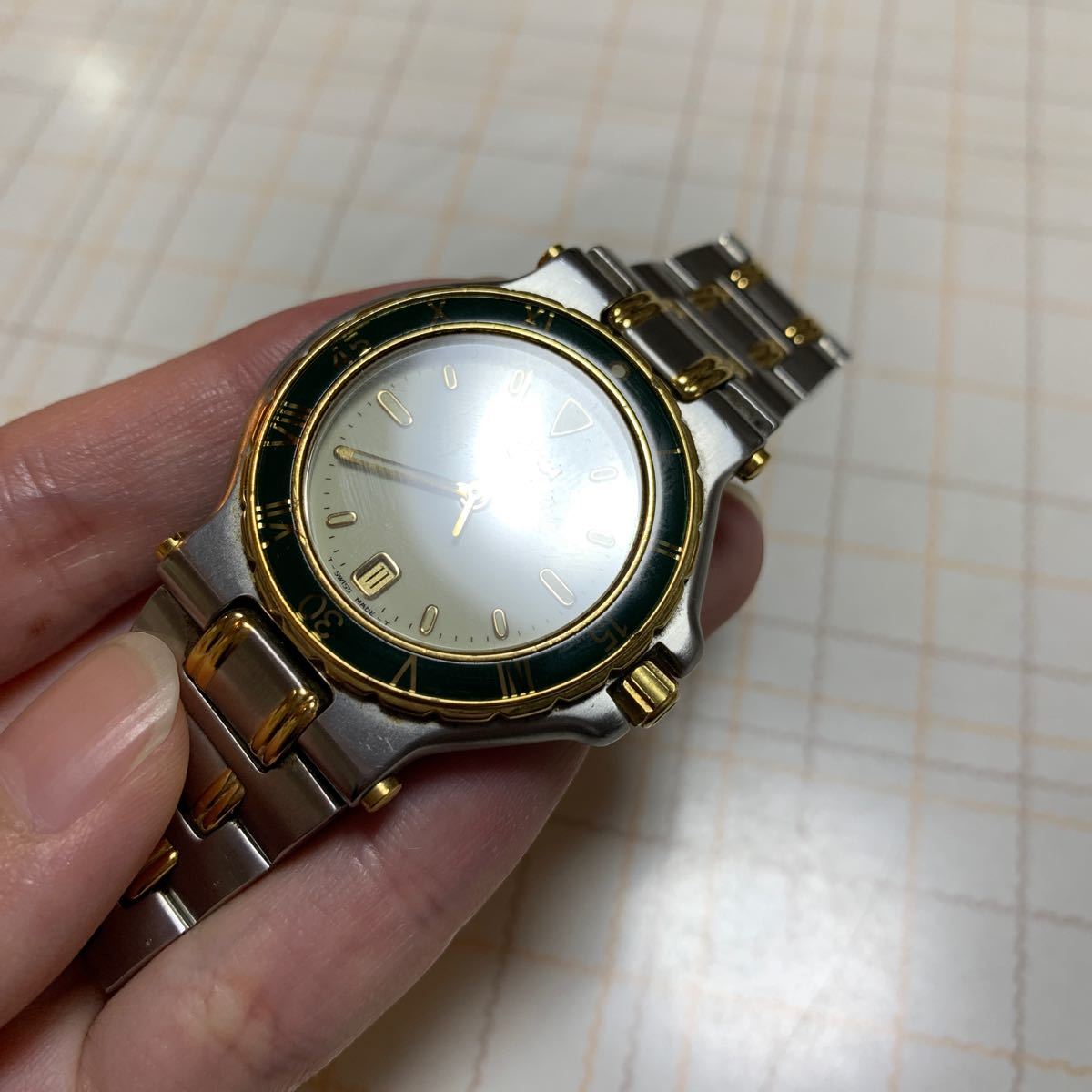正式的 GUCCI オバケ レア腕時計 美品 正規品/美品グッチメンズ時計