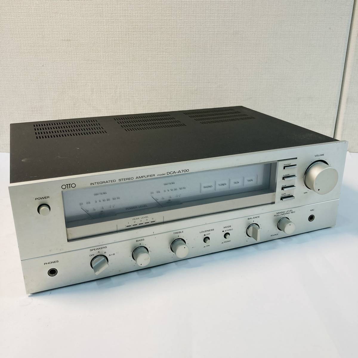 Yahoo!オークション - SANYO OTTO プリメインアンプ DCA-A700 Yahoo!オークション - SANYO OTTO プリメインアンプ DCA-A700