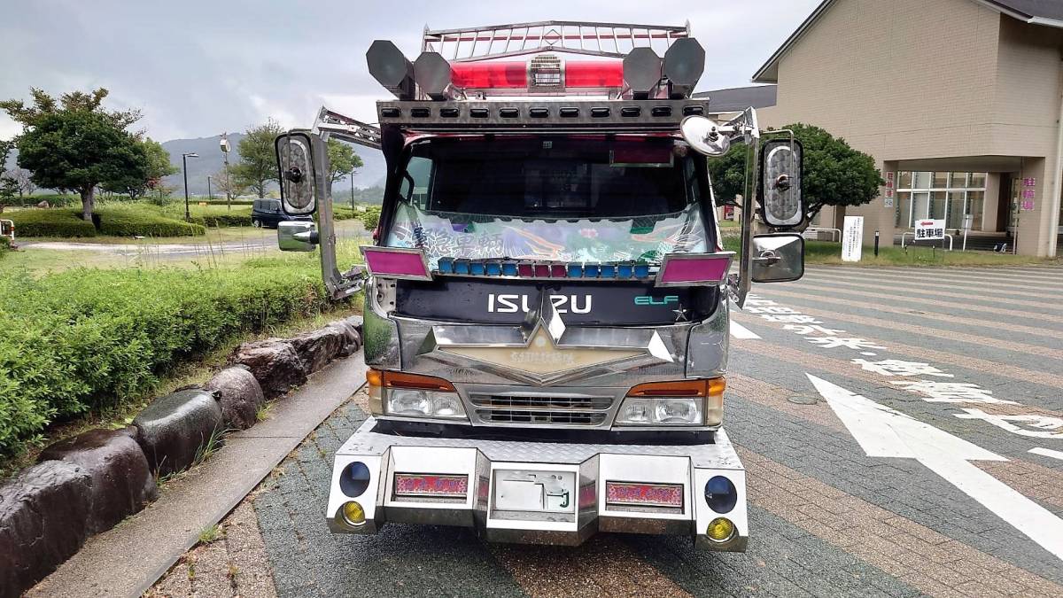 ☆いすゞ☆エルフ☆デコトラ☆カスタム車☆トラック野郎☆Ｗキャブ☆低床☆_画像1