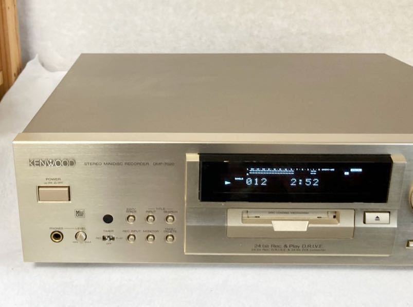 KENWOOD DMF-7020 MDデッキ オーディオ機器 KENWOOD DMF-7020 MDデッキ オーディオ機器