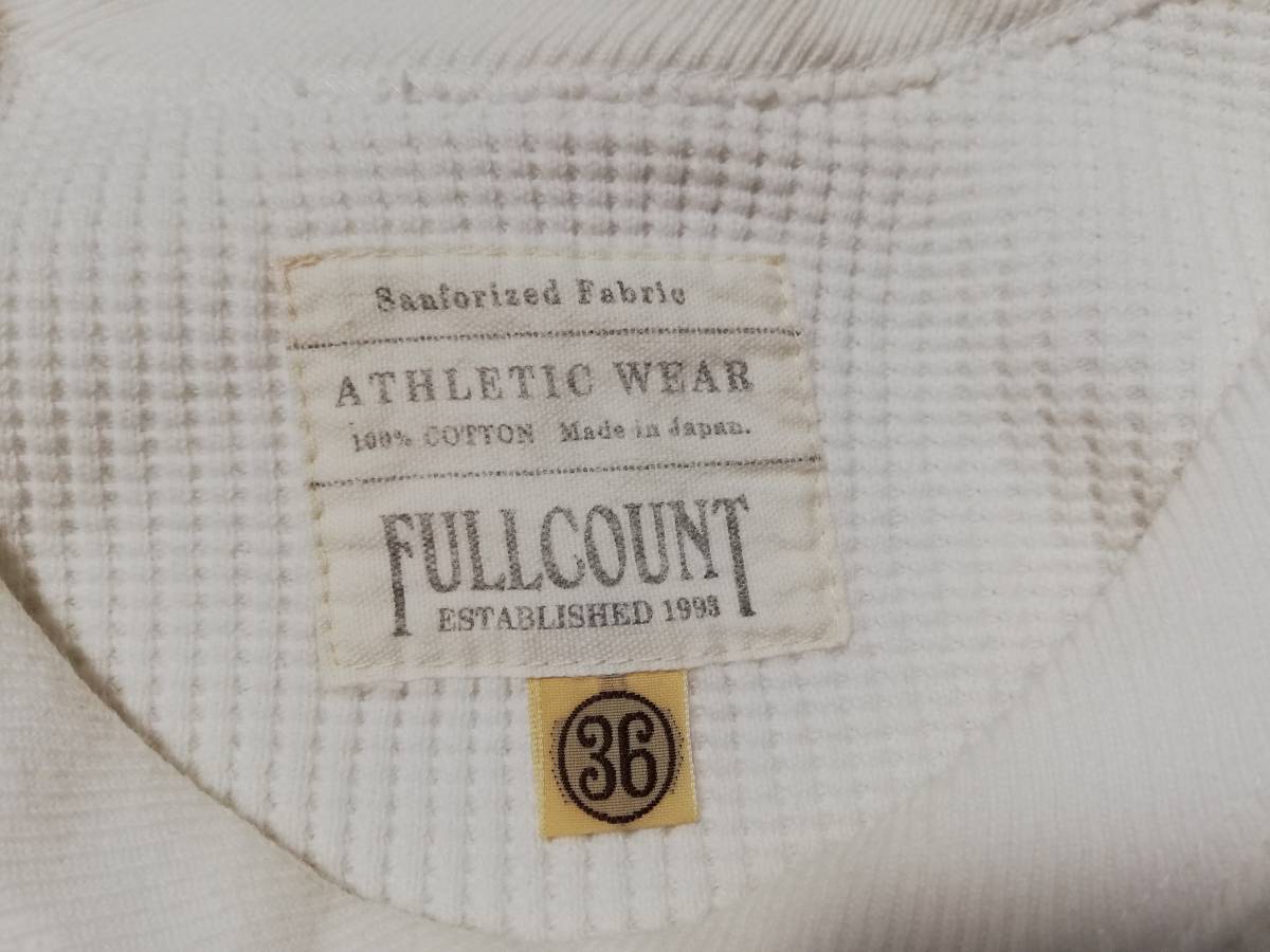 FULLCOUNT Fullcount вафля термический футболка 5964