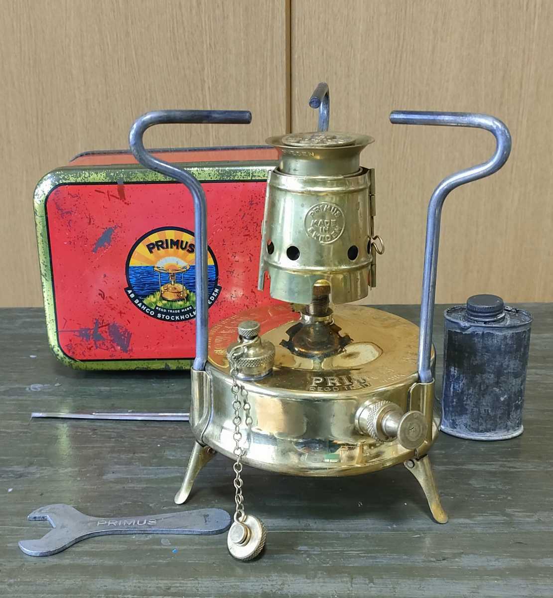 PRIMUS210 灯油ストーブ マナスル121 OPTIMUS ビンテージストーブ キャンプ