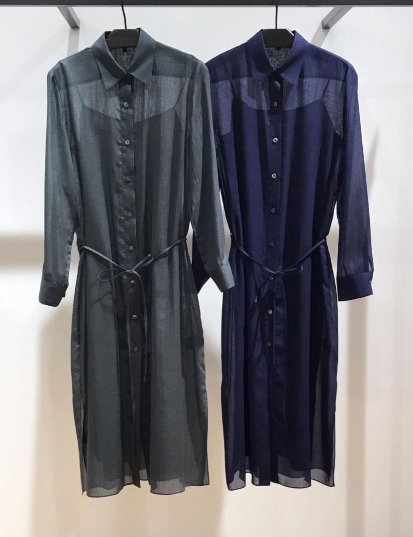 [ beautiful goods ]theory theory washer bru shirt One-piece navy Cami One-piece attaching size 2