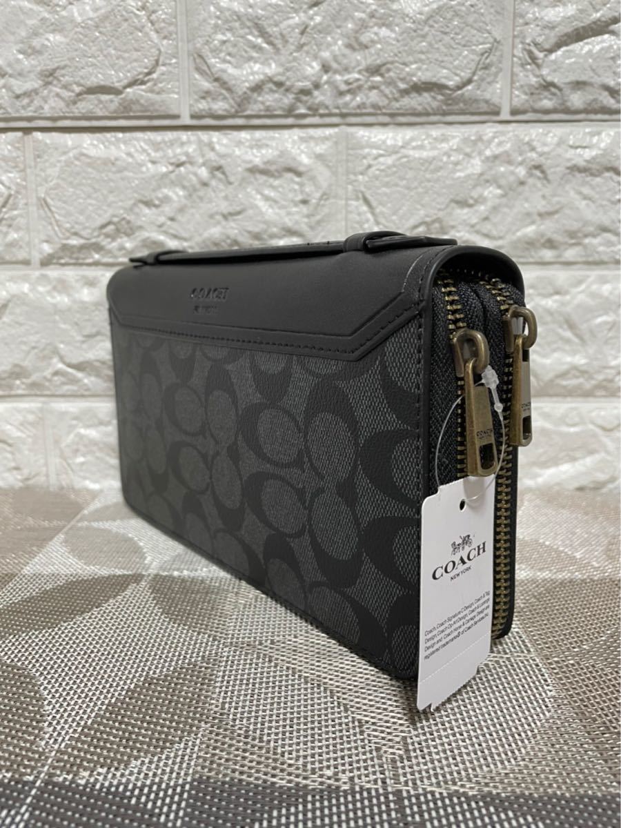 なることが COACH / コンパクト / キャンバス×レザーの通販 by