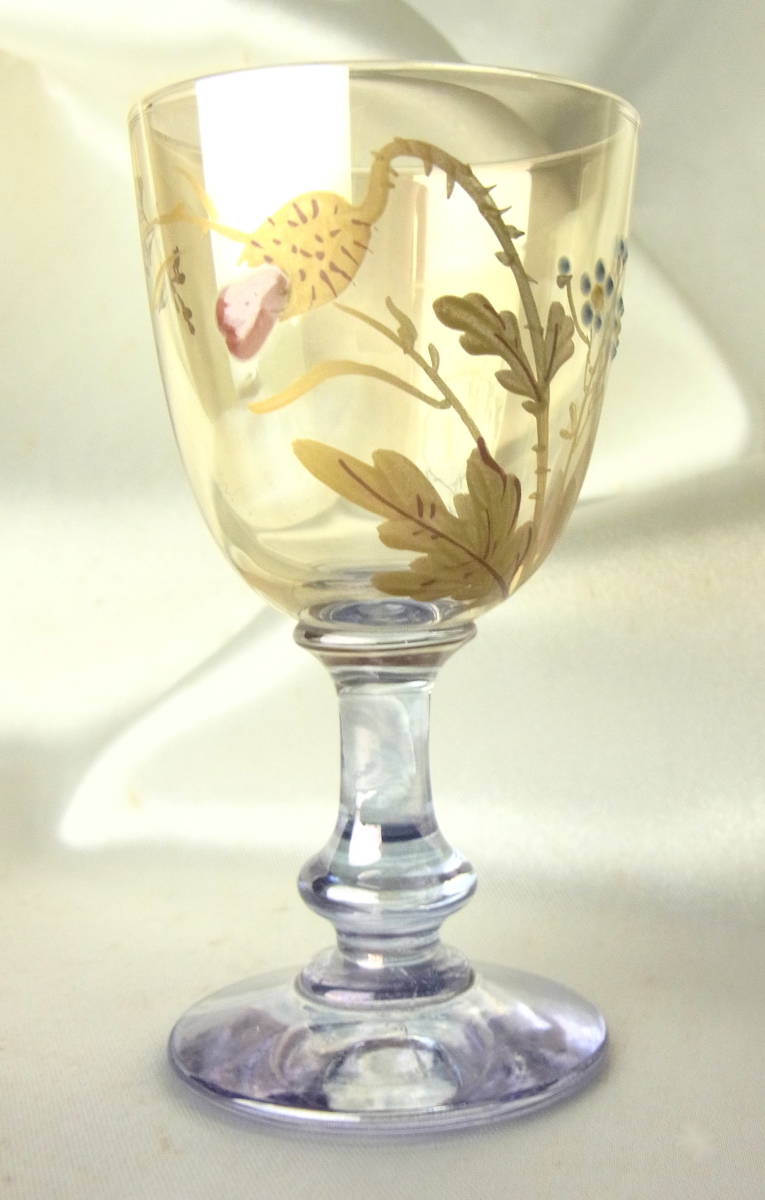 稀少 OLD BACCARAT オールドバカラ ラスター彩が施されたリキュール