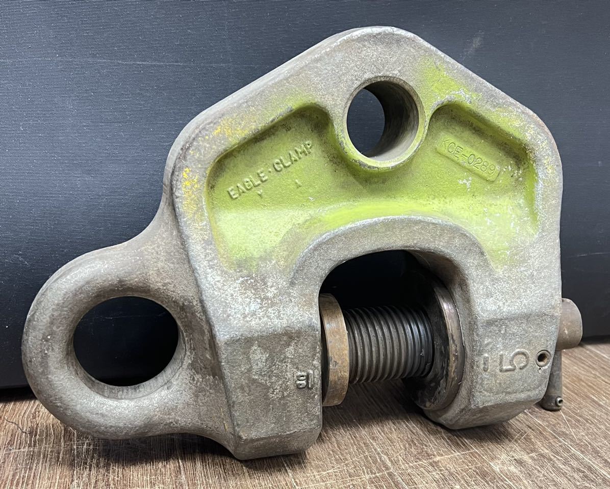 イーグルクランプ 5t ねじ式クランプ 吊り上げ SBB-5 10-40mm 5トン