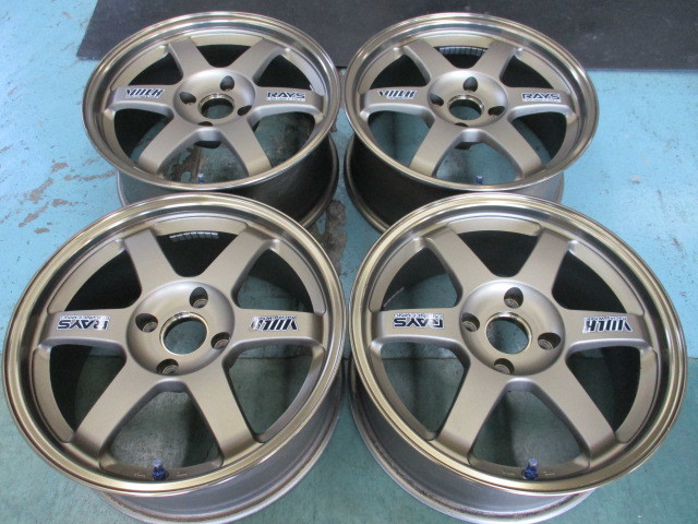 RAYS VOLKRACING TE37 17x7.5J レイズ PCD114.3 30 ボルクレーシング