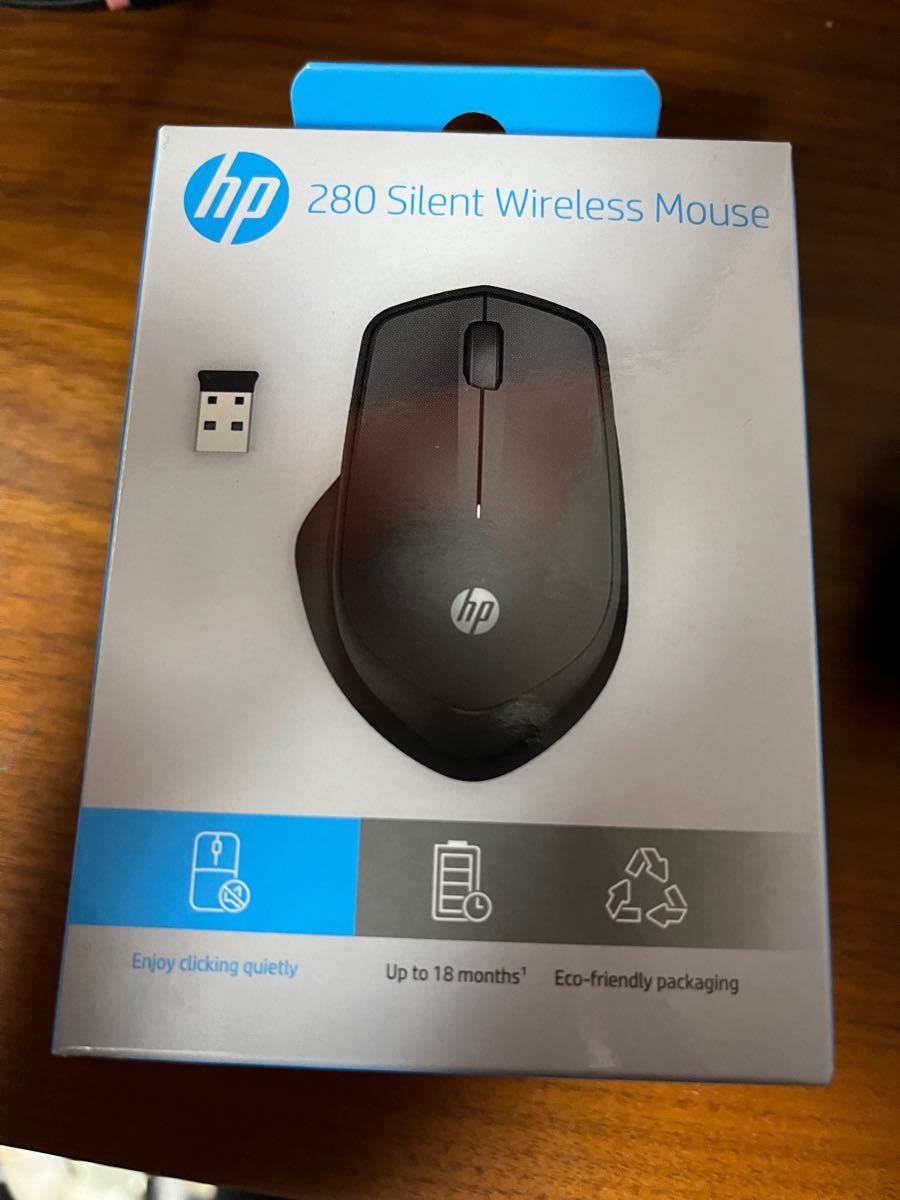 hp 280 Silent Wireless Mouse 新品　ワイヤレスマウス　hp 280 サイレントワイヤレスマウス