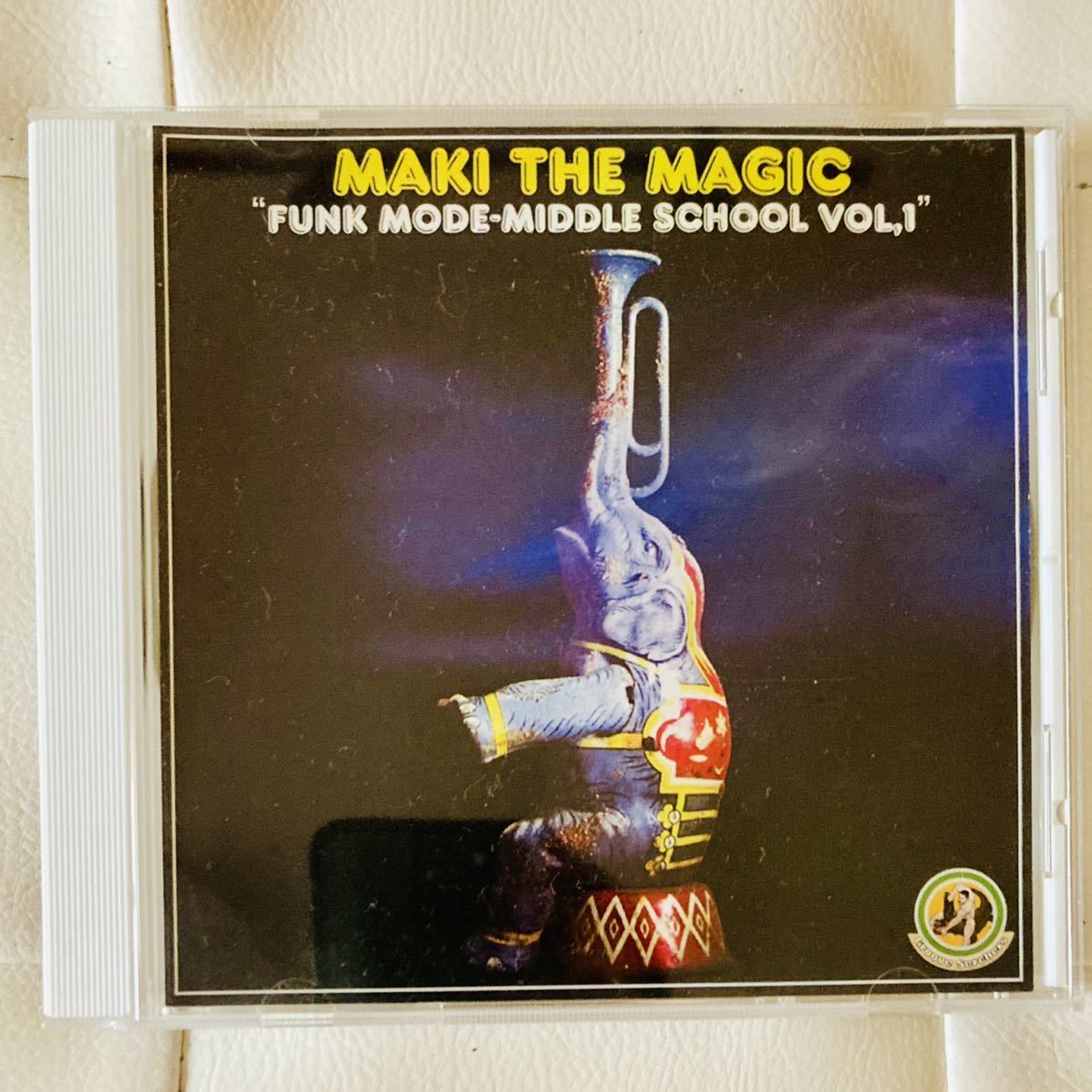 送料無料 / DJ MAKI THE MAGIC / FUNK MODE MIDDLE SCHOOL VOL 1 / HIPHOP CLASSICS MIX_画像1