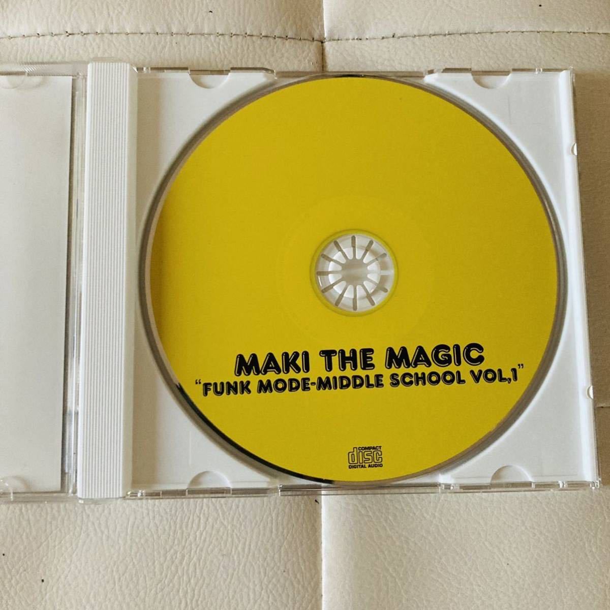 送料無料 / DJ MAKI THE MAGIC / FUNK MODE MIDDLE SCHOOL VOL 1 / HIPHOP CLASSICS MIX_画像2