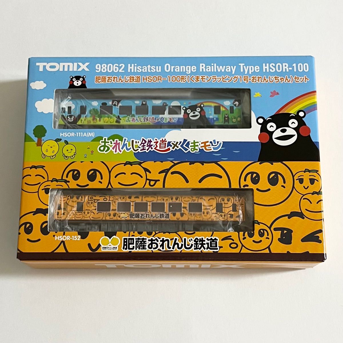 TOMIX 98062 肥薩おれんじ鉄道 HSOR-100形(くまモンラッピング1 TOMIX 98062 肥薩おれんじ鉄道 HSOR-100形(くまモンラッピング1