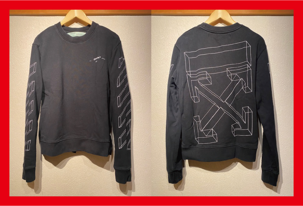 Off-White トレーナー crew neck Sweat オフホワイト graphic LOGO Print スウェット 品番:OMBA025R19003075 黒 S(Sサイズ)|売買されたオークション情報、yahooの商品情報をアーカイブ公開 - オークファン(aucfan.com) Off-White トレーナー crew neck Sweat オフホワイト graphic LOGO Print スウェット 品番:OMBA025R19003075 黒 S(Sサイズ)|売買されたオークション情報、yahooの商品情報をアーカイブ公開 - オークファン(aucfan.com)