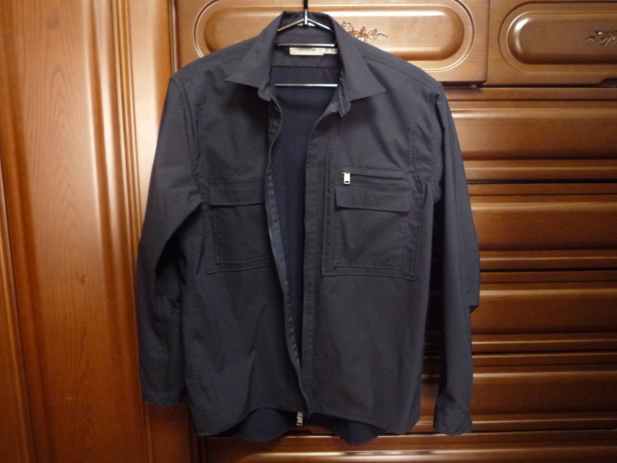 ノンネイティブ EXPLORER SHIRT JACKET POLY TWILL Pliantex NAVY