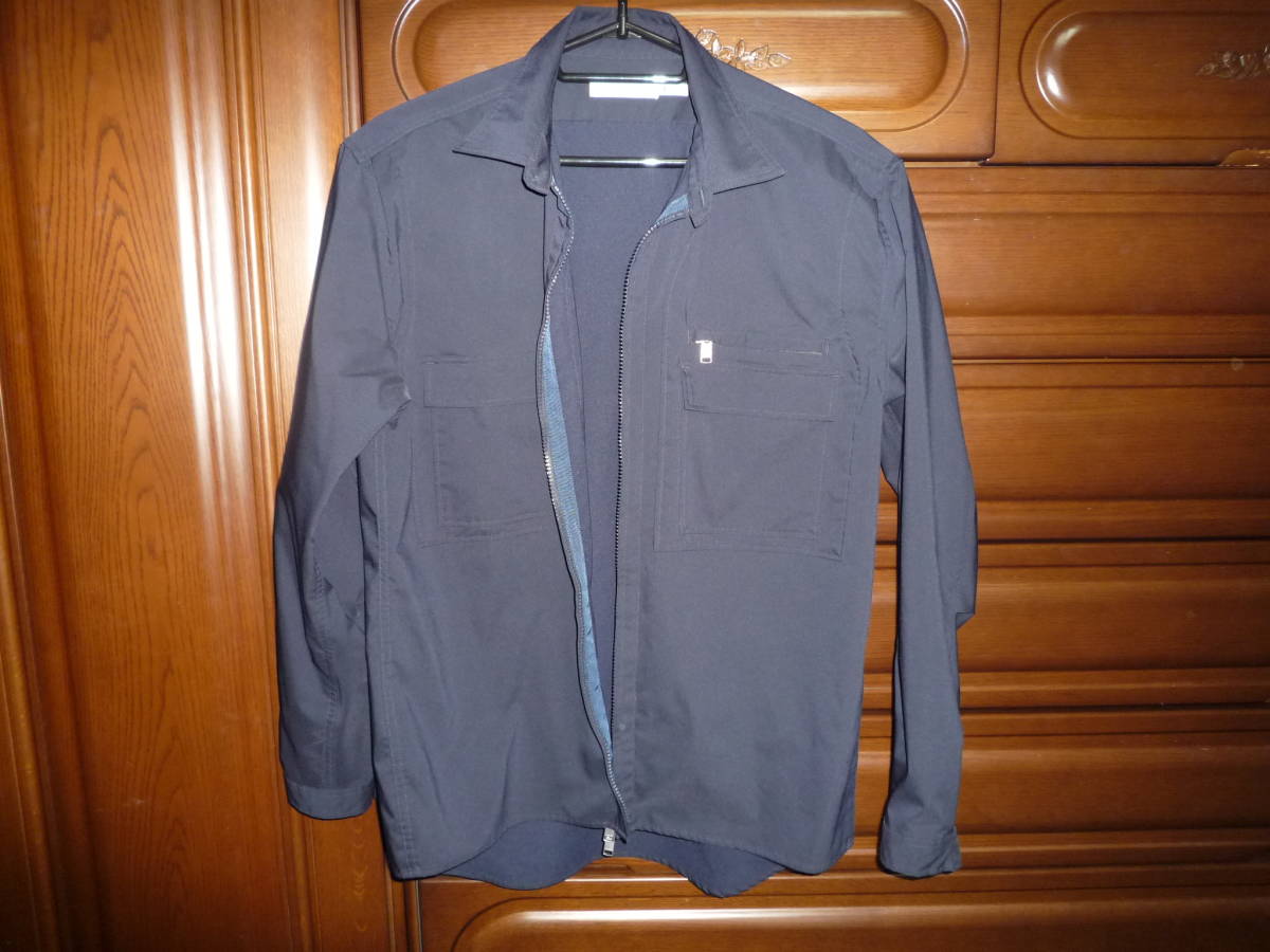 ノンネイティブ EXPLORER SHIRT JACKET POLY TWILL Pliantex NAVY