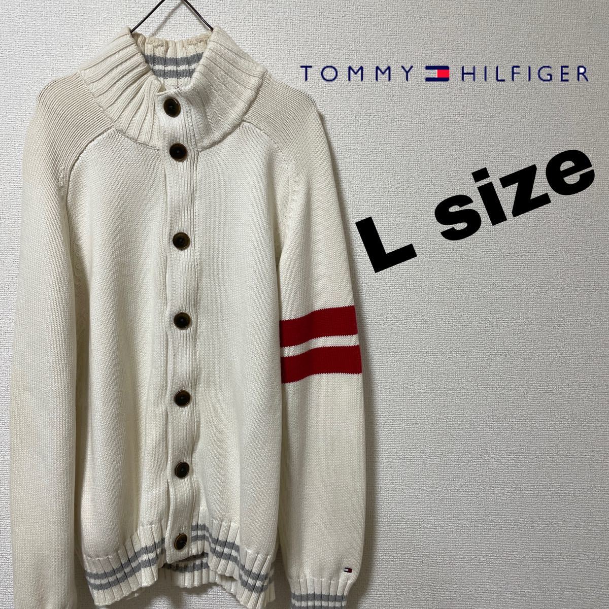 人気】TOMMY HILFIGER セーター カーディガン ジップアップ ニット