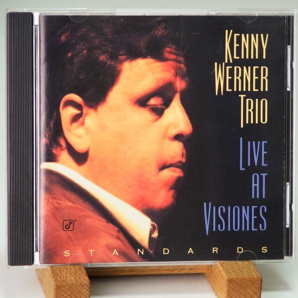 【廃盤 CONCORD US盤】ケニー・ワーナー　KENNY WERNER TRIO　LIVE AT VISIONES　STANDARDS　ピアノ・トリオ_画像1