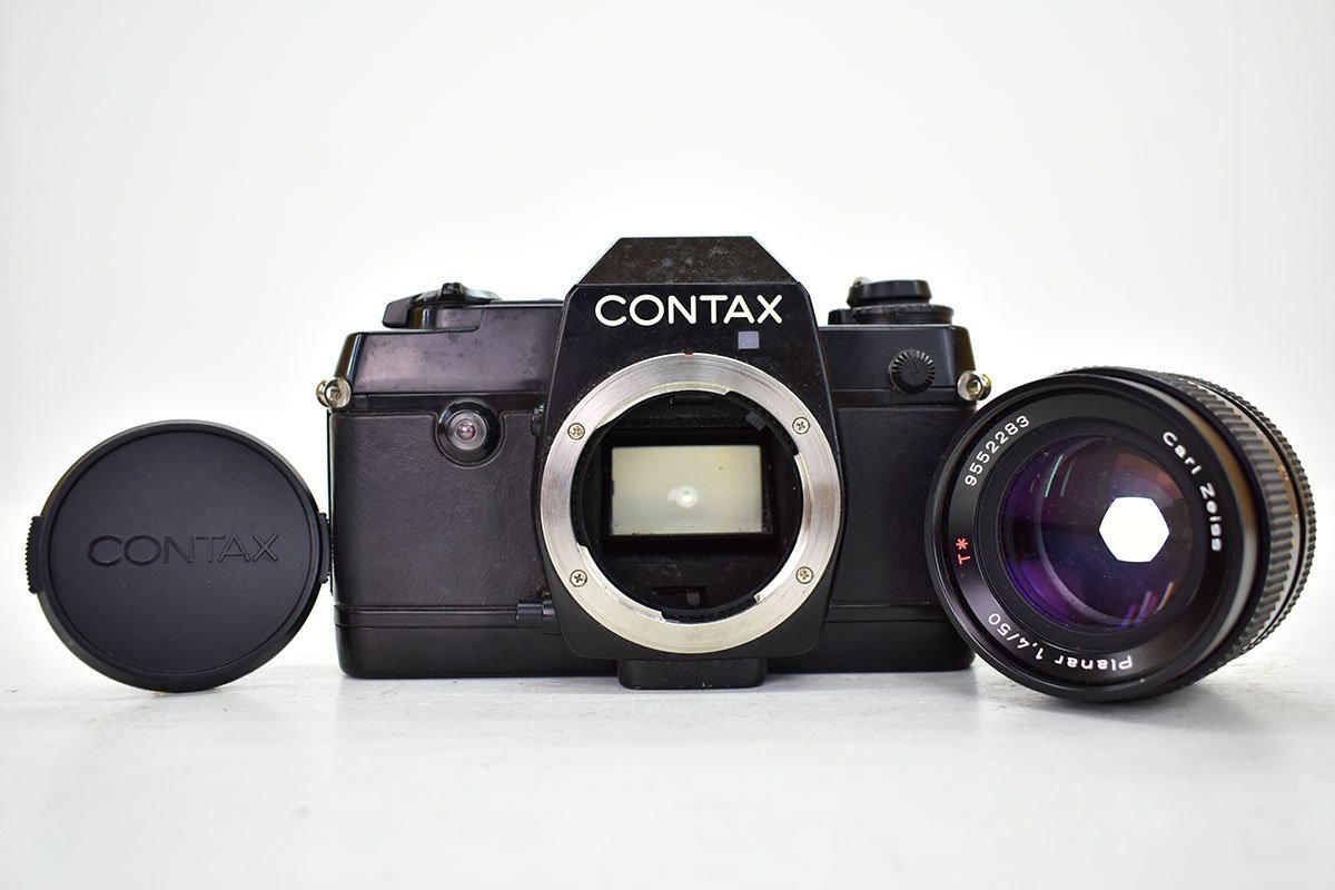 CONTAX 137 MD Carl Zeiss Planar 50mm 1.4 | des-heros.fr