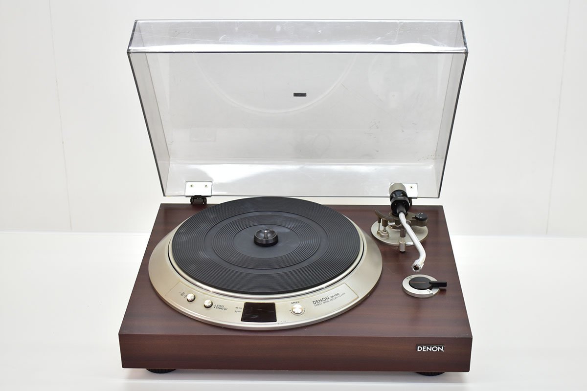 DENON デノン ターンテーブル DP-1200 レコードプレーヤー-