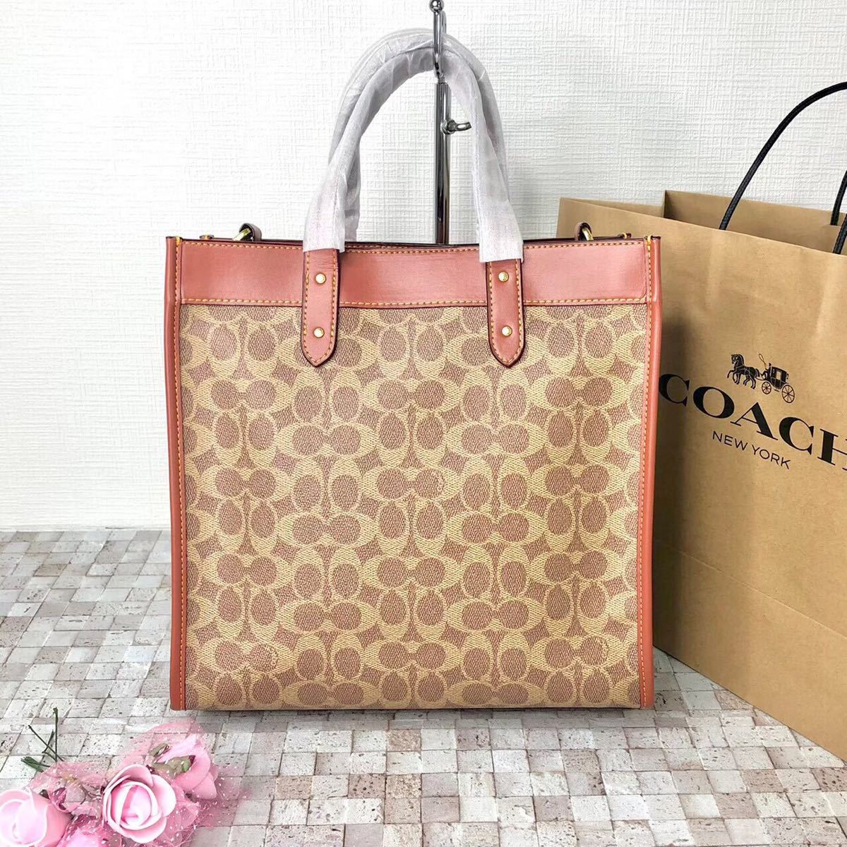 人気第1位 ショルダーバッグ ☆新品・未使用☆COACH トートバッグ