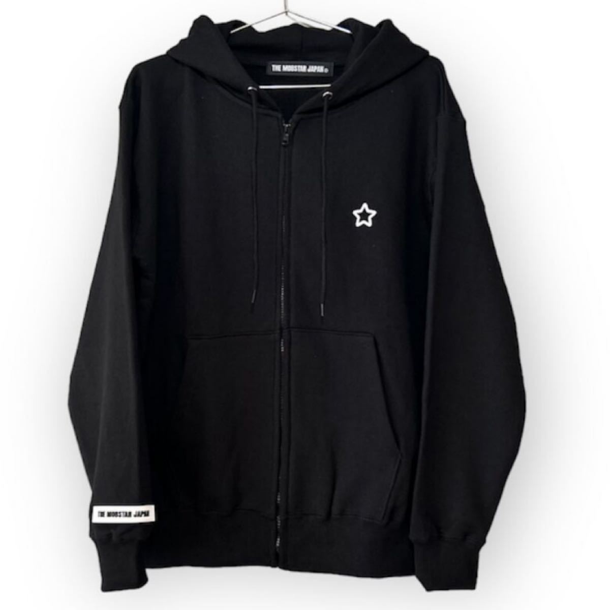 新品未使用White Rhinestone Cross Zip Up XL-