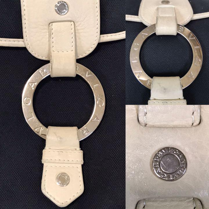 美品 BVLGARI ブルガリ ショルダーバッグ ハンドバッグ トートバッグ