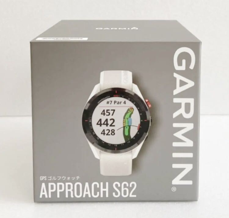GARMIN GPS ゴルフウォッチ Approach S60 ホワイト 未使用-