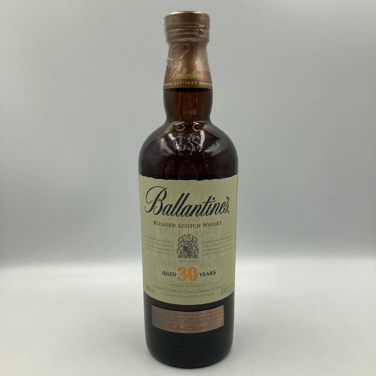 10.13 HU-t30 未開栓 バランタイン30年 1827 容量 700ml/アルコール分 ...