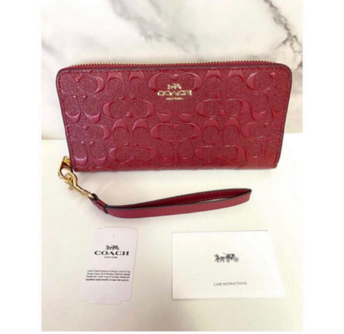 新品 coach コーチ 長財布 リストレット | mercedariasmisionerasperu.org