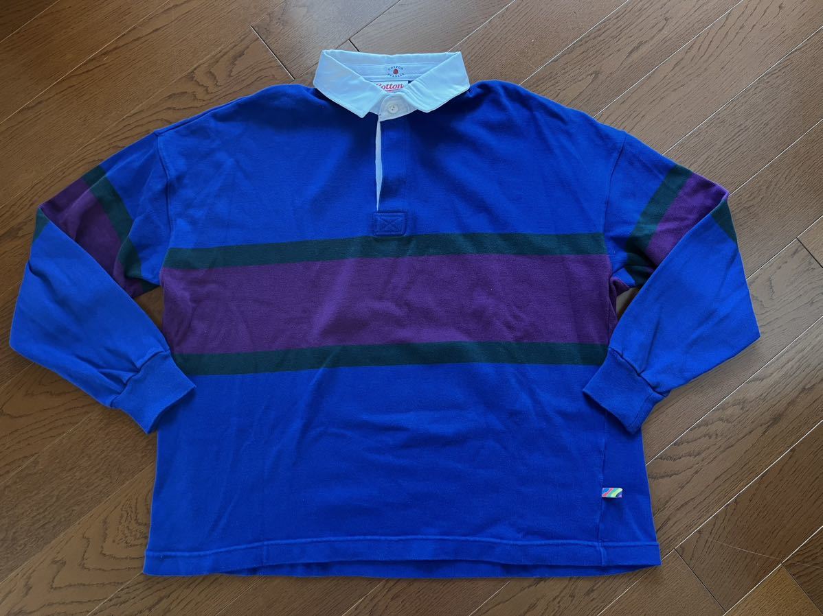 IS-NESS 別注 COTTON TRADERS ラガーシャツ WISM イズネス IS-NESS 別注 COTTON TRADERS ラガーシャツ WISM イズネス