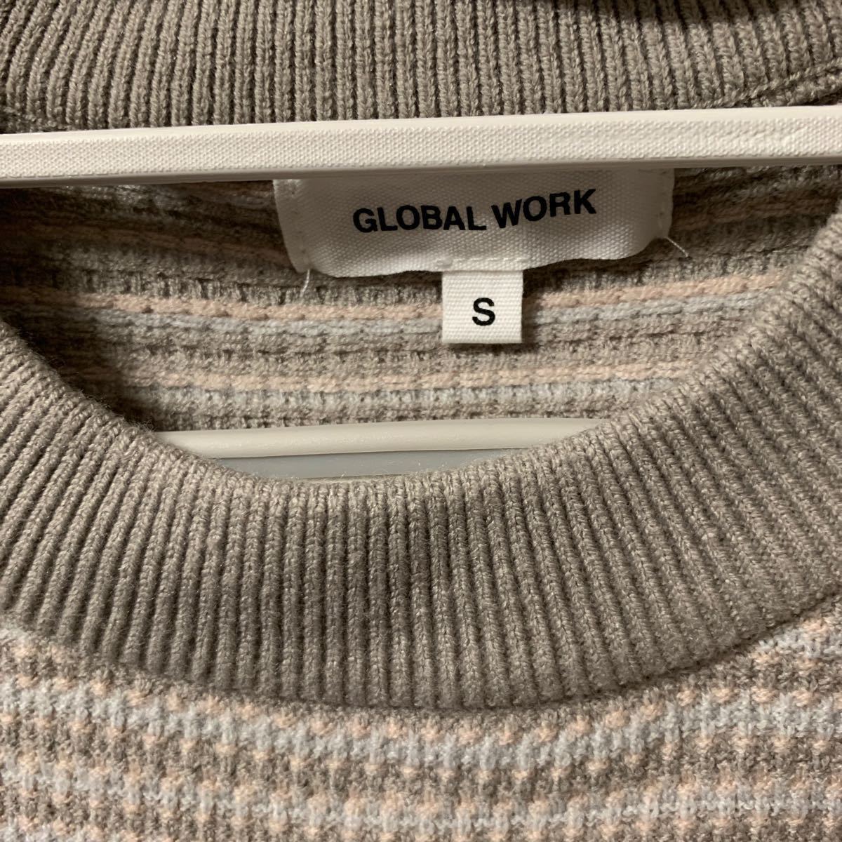 GLOBAL WORK コットンカノコガラアミニット