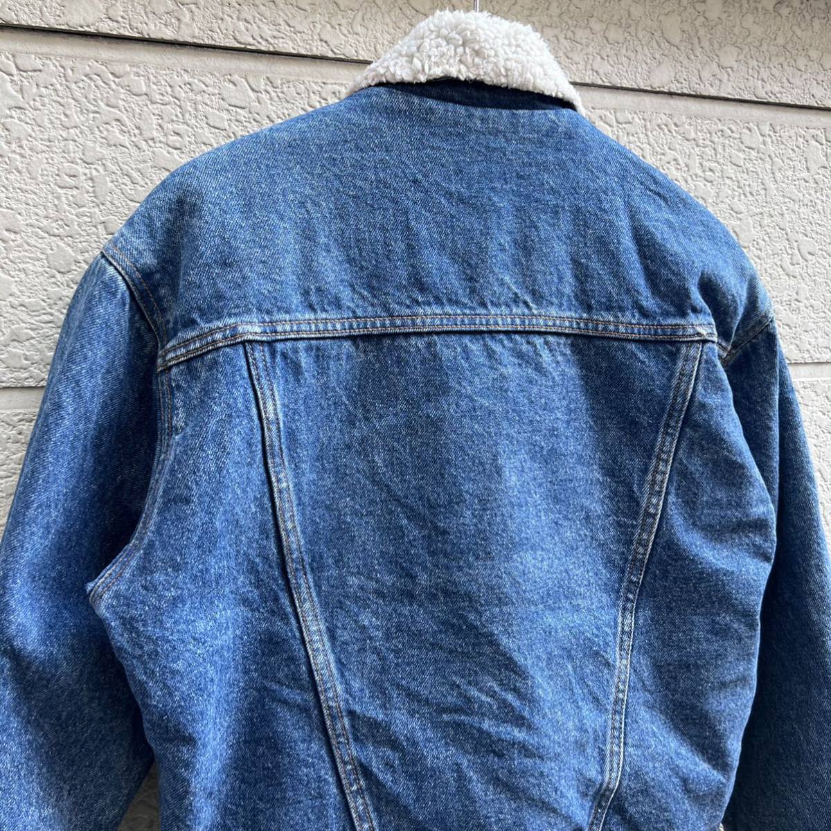 90s US古着 デニムジャケット 裏ボア ボアジャケット GAP DENIM オールドギャップ ジージャン アメリカ古着 vintage ヴィンテージ XSサイズ_画像4