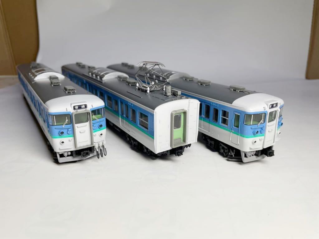 TOMIX HO-077 JR 115系 1000番台 長野色 3両セット TOMIX HO-077 JR 115系 1000番台 長野色 3両セット