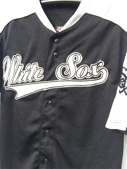 XXL 2XL MLB シカゴ ホワイトソックス BBシャツ ベースボールシャツ STITCHES 1098_画像2