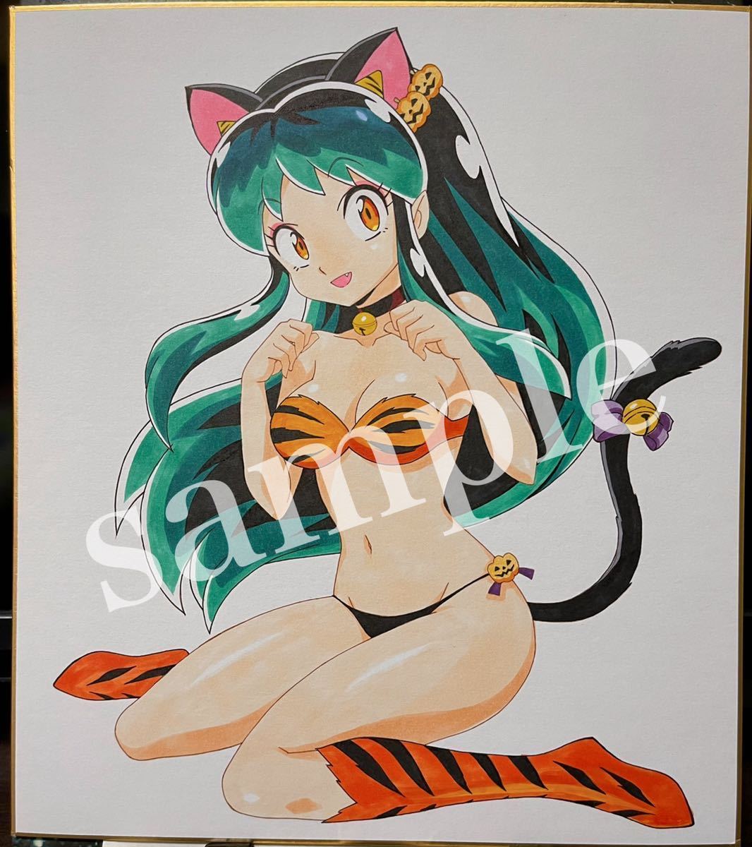 同人手描きうる星やつらイラスト「ラムちゃん&ランちゃん&弁天 同人手描きうる星やつらイラスト「ラムちゃん&ランちゃん&弁天