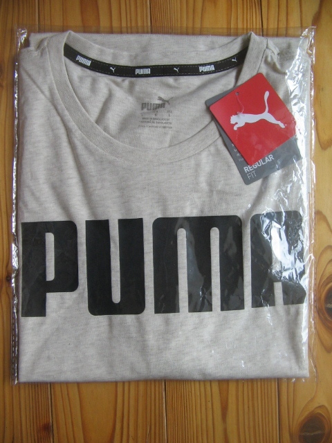 ●プーマジャパン(株)／ 正規・PUMA・Tシャツ・US-L EU-Lサイズ ／未使用●_管理・梱包状態