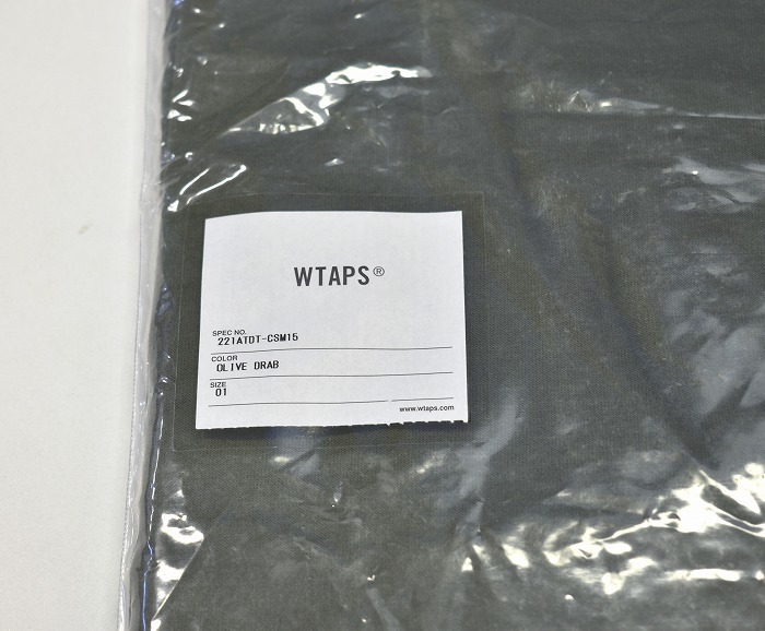 WTAPS CROSS SS COTTON ATDT CSM L ファッションの 円