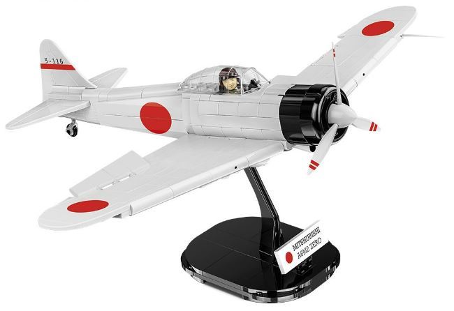 COBI block * Small Army WWII series * Japan army [ Zero war ] Mitsubishi 0 type . on fighter (aircraft) Mitsubishi A6M2 ZeroSen * new goods * EU made 