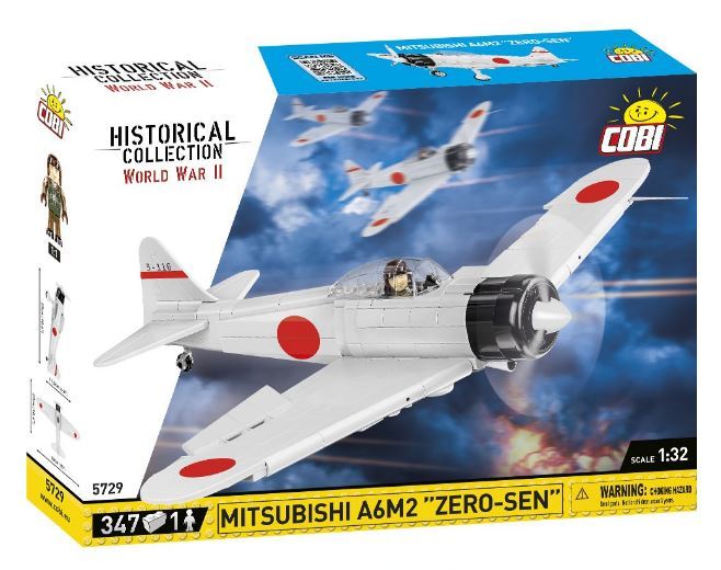 COBI block * Small Army WWII series * Japan army [ Zero war ] Mitsubishi 0 type . on fighter (aircraft) Mitsubishi A6M2 ZeroSen * new goods * EU made 